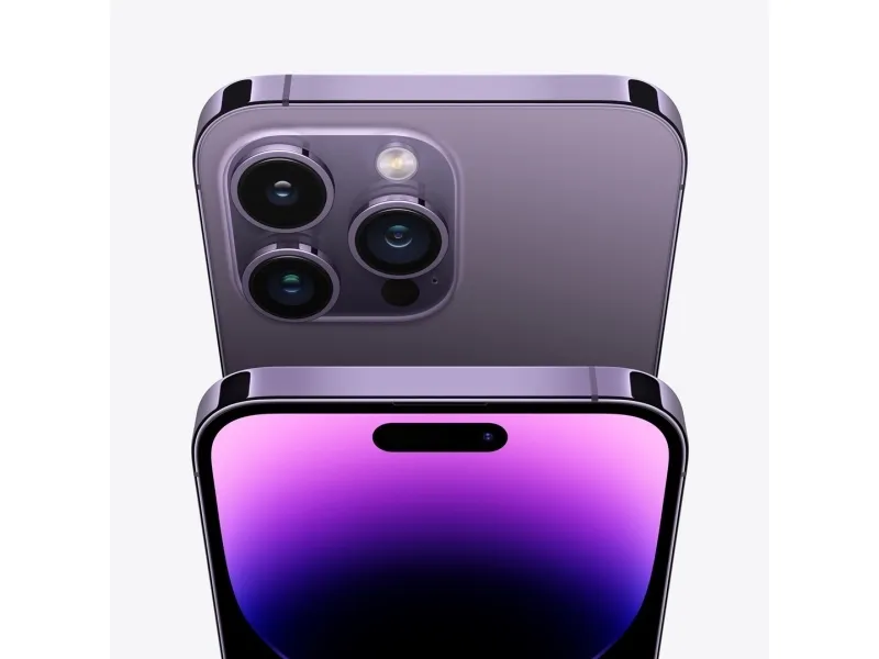 [OUTLET] - Apple iPhone 14 Pro - 5G smartphone - dual-SIM / Intern hukommelse 128 GB - OLED-skærm - 6.1