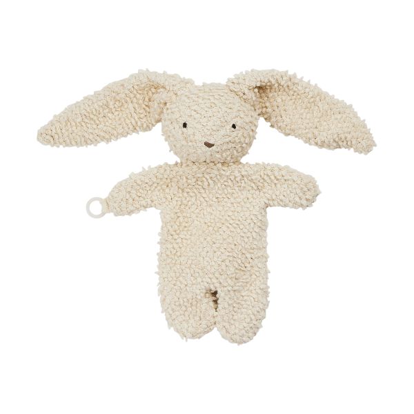 Smallstuff Rabbit Knuffeldoekje Off White Bouclé