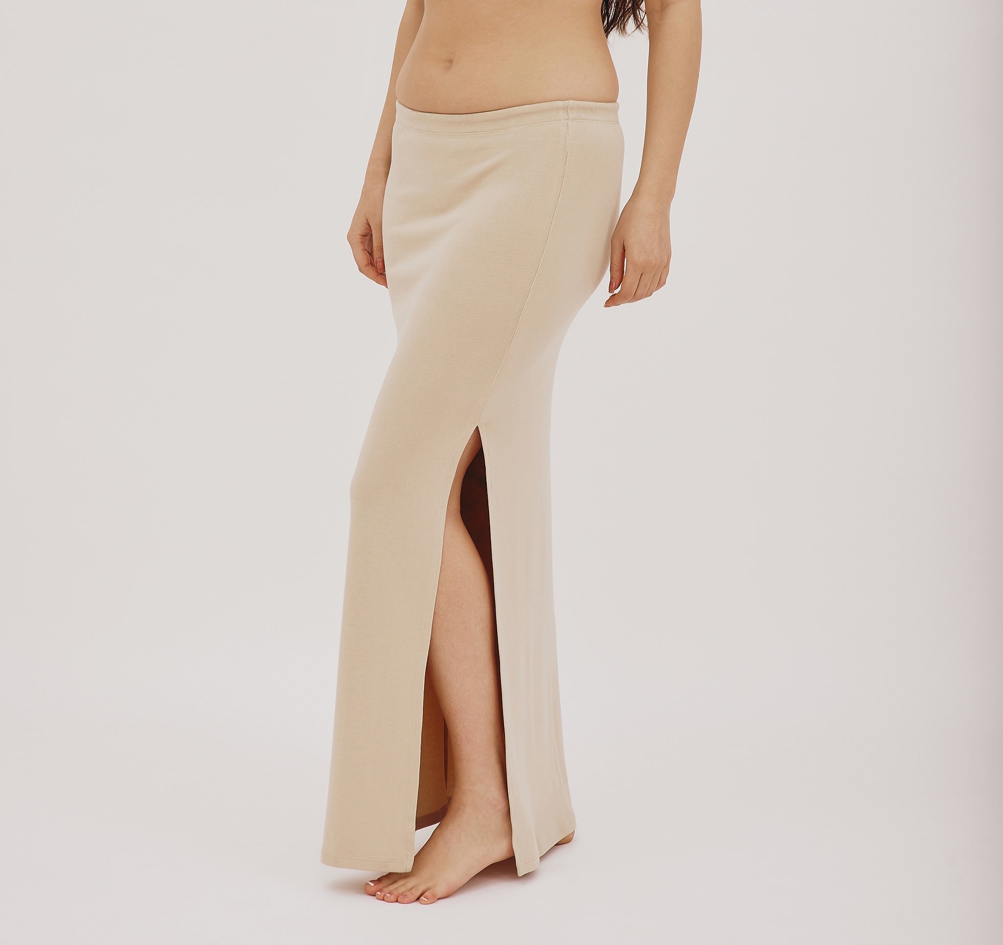 TENCEL™ LYOCELL<br>Soft Knit Maxi Skirt