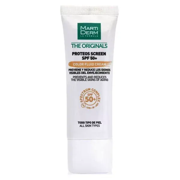 MartiDerm The Originals Creme Facial com Cor FPS 50+ 40ml