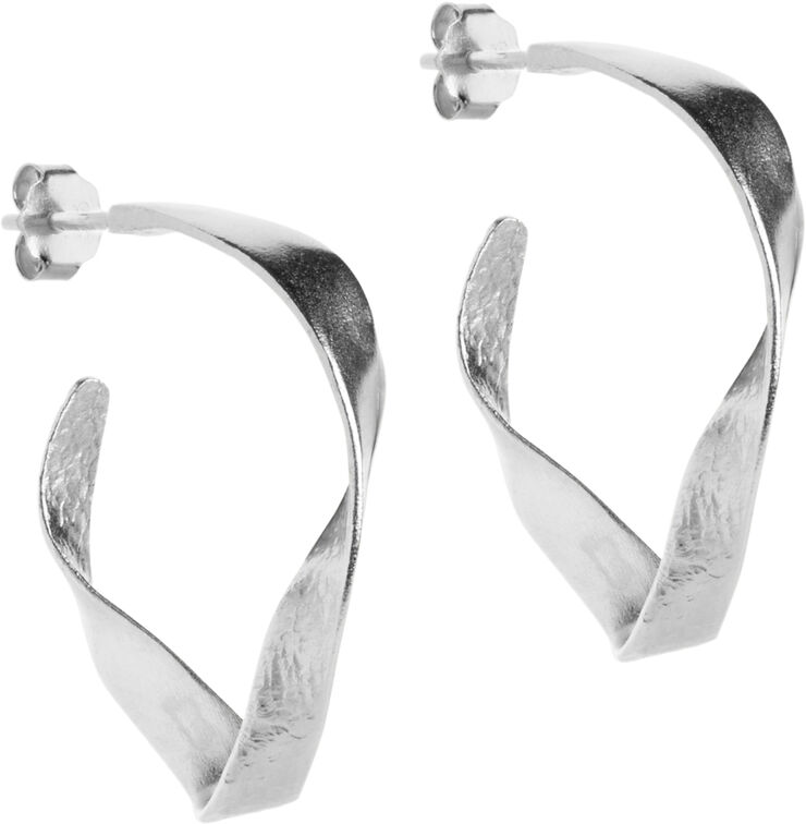 ENAMEL Copenhagen Hoops, Scarlet Small 925s/m