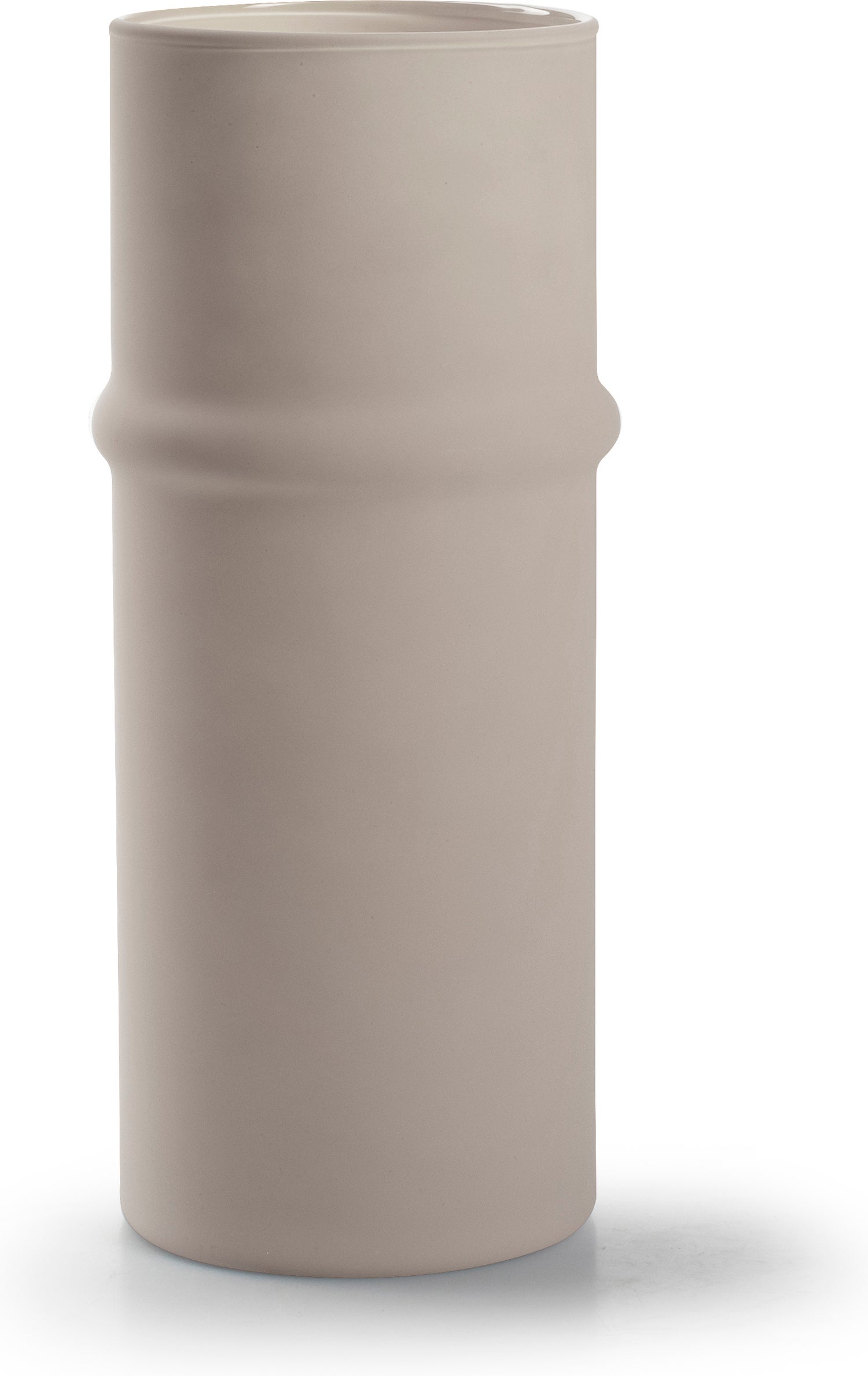 Jodeco vaas Funny grijs D 11 H 25 cm