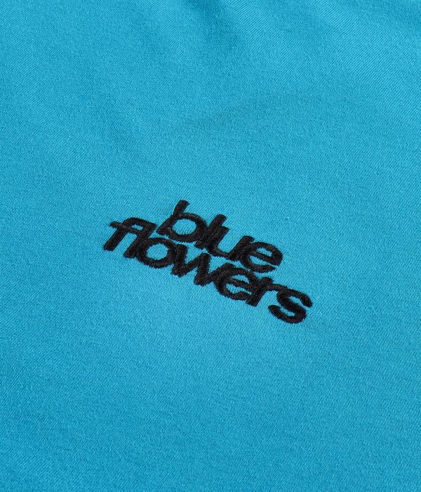 Blue Flowers Evolution T-Shirt (ocean blue)