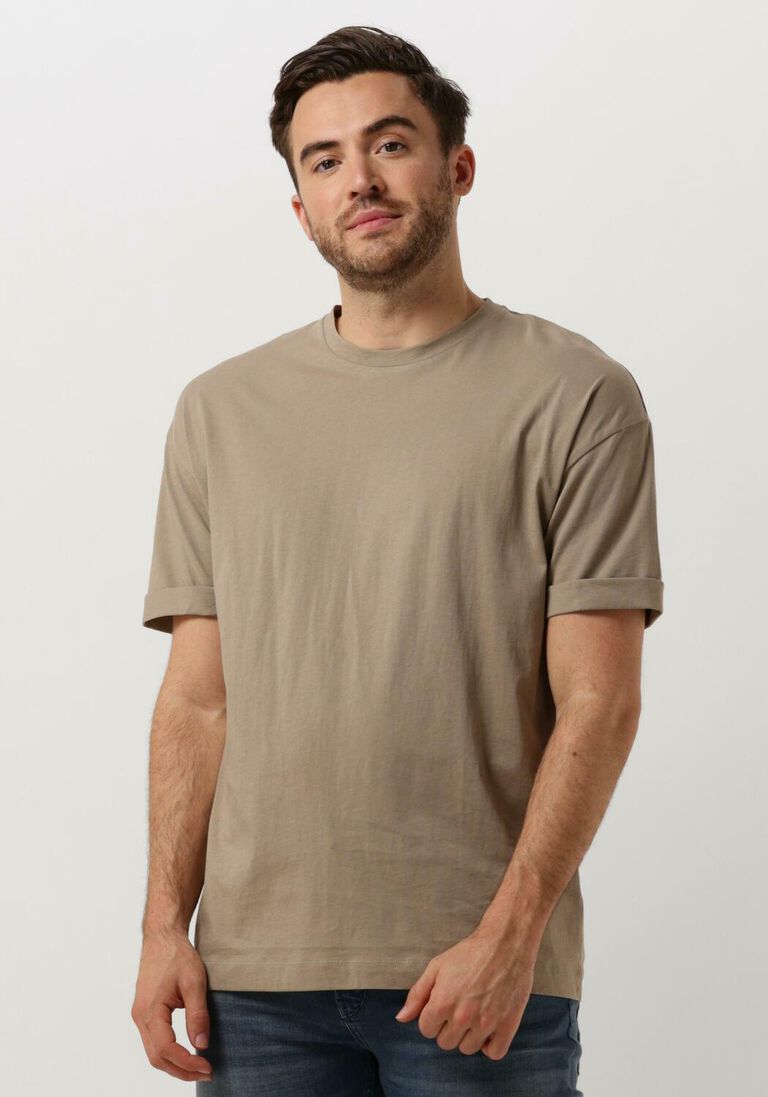 DRYKORN beige drykorn t-shirt thilo 520003