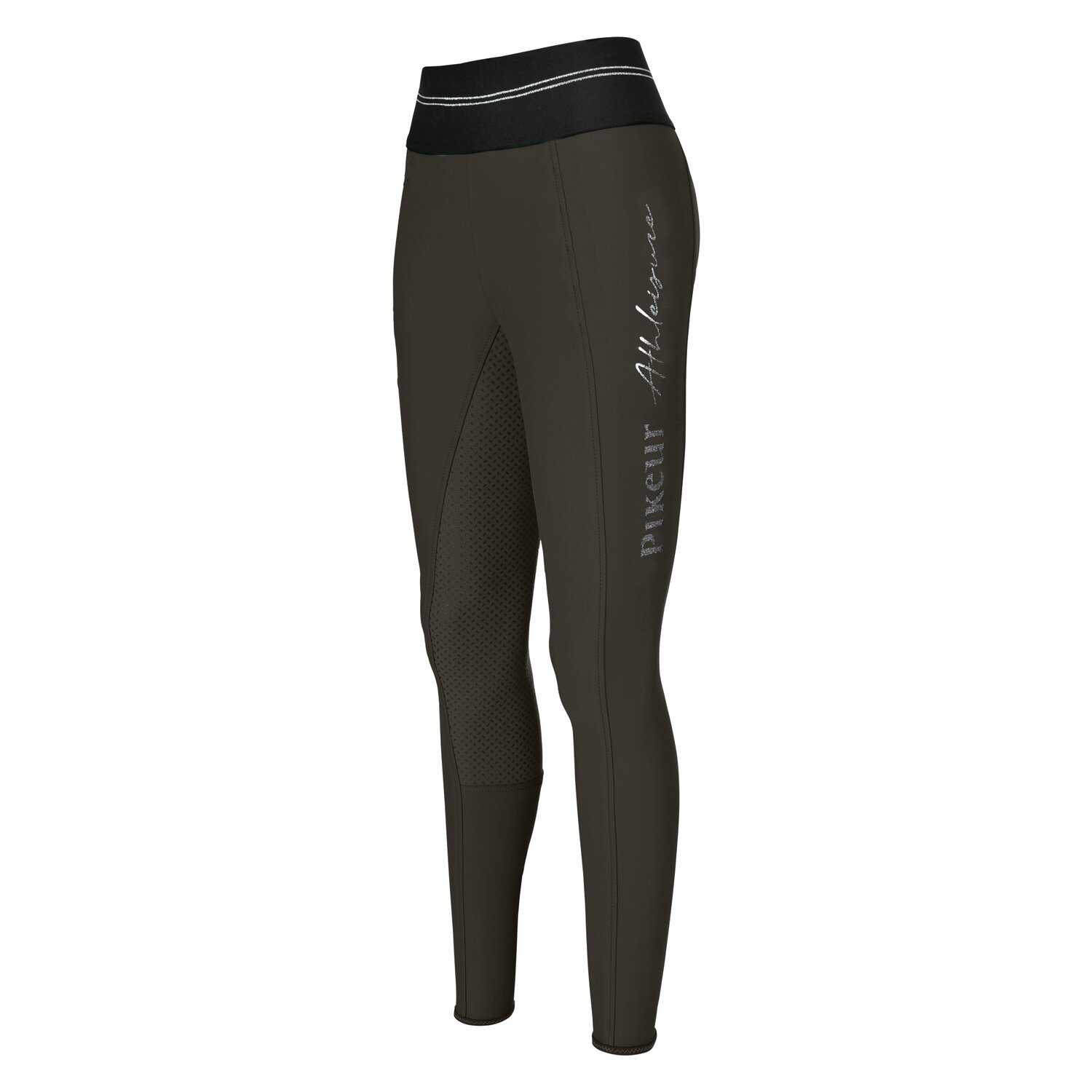 PIKEUR Gesäßeinsatz-Reithose Gia Grip Athleisure - black olive