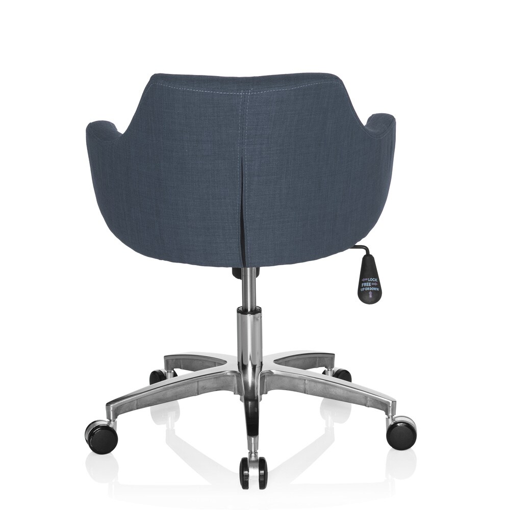 Home Office Bürostuhl SOLAO 100 Stoff mit Armlehnen hjh OFFICE