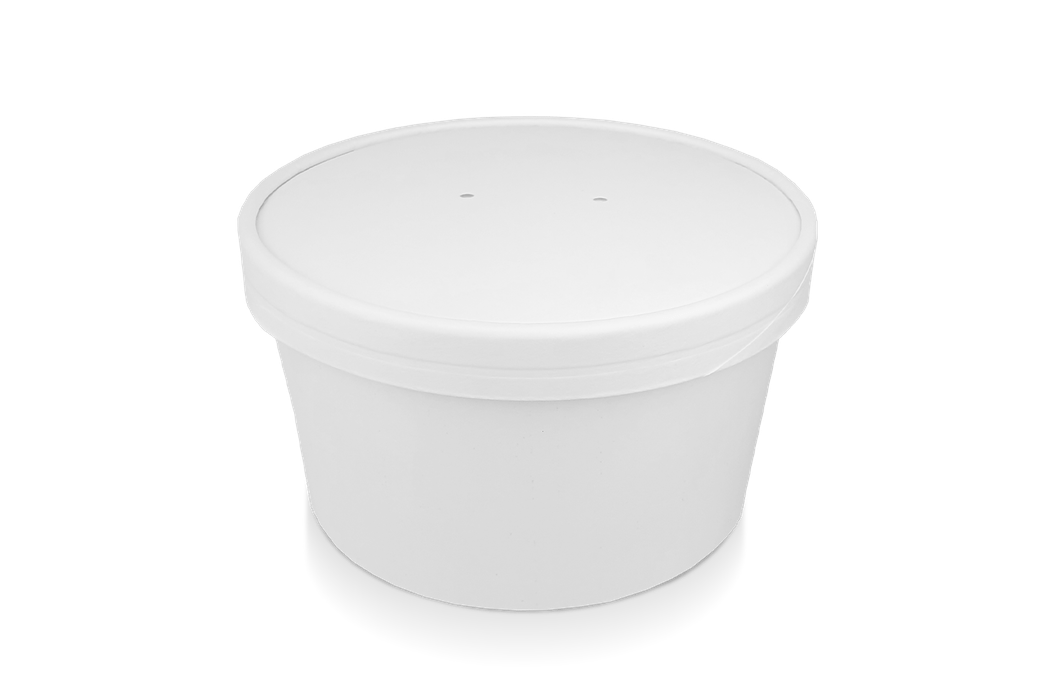 Salade Poke Bowl 1000ml 32oz Ø148mm wit