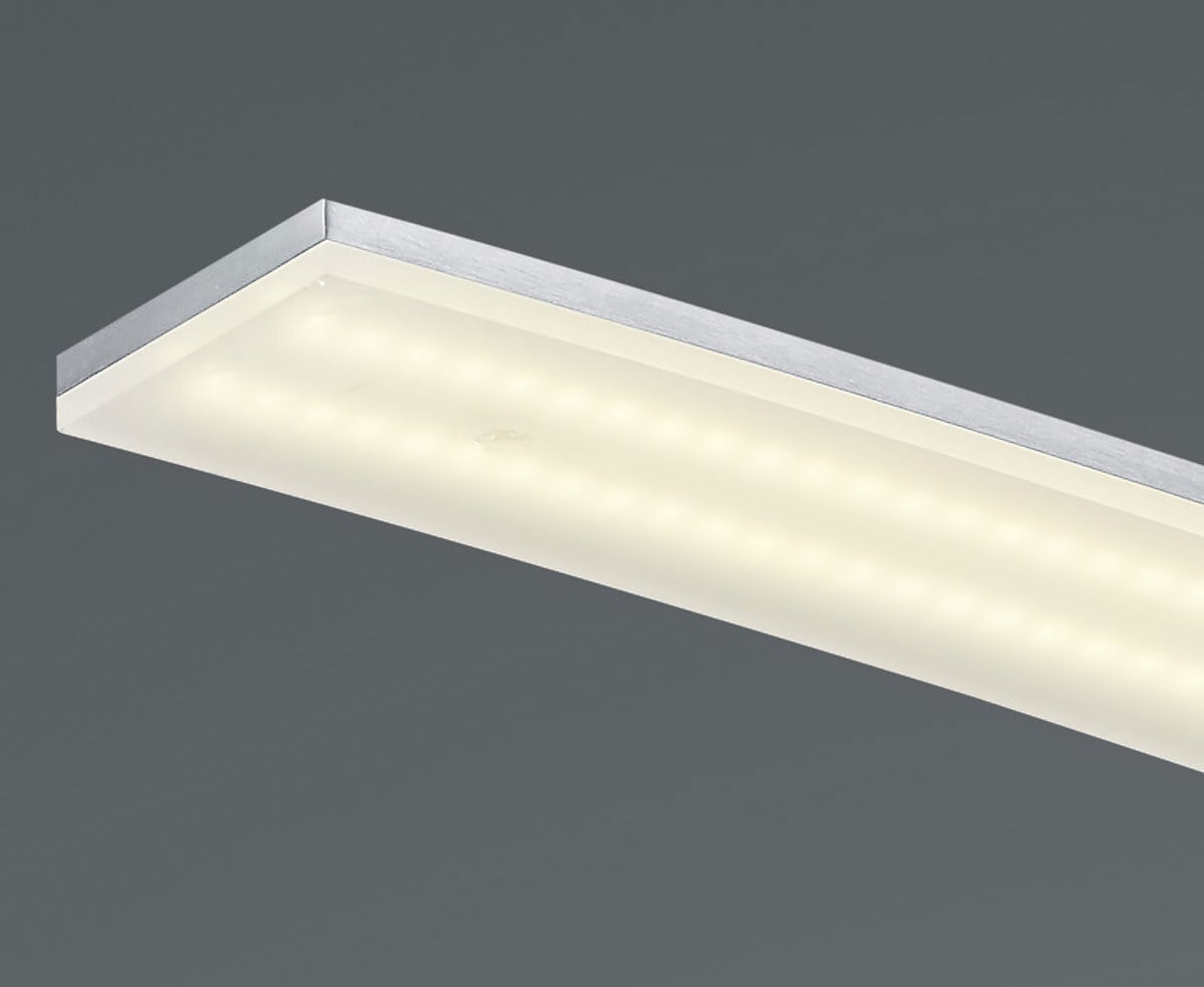 HELL LED Pendelleuchte NEW LOIRE 100 cm alufarbig