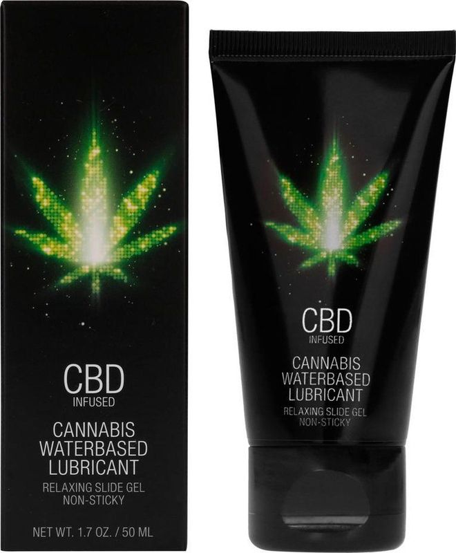 CBD Cannabis Glijmiddel op Waterbasis - 50 ml