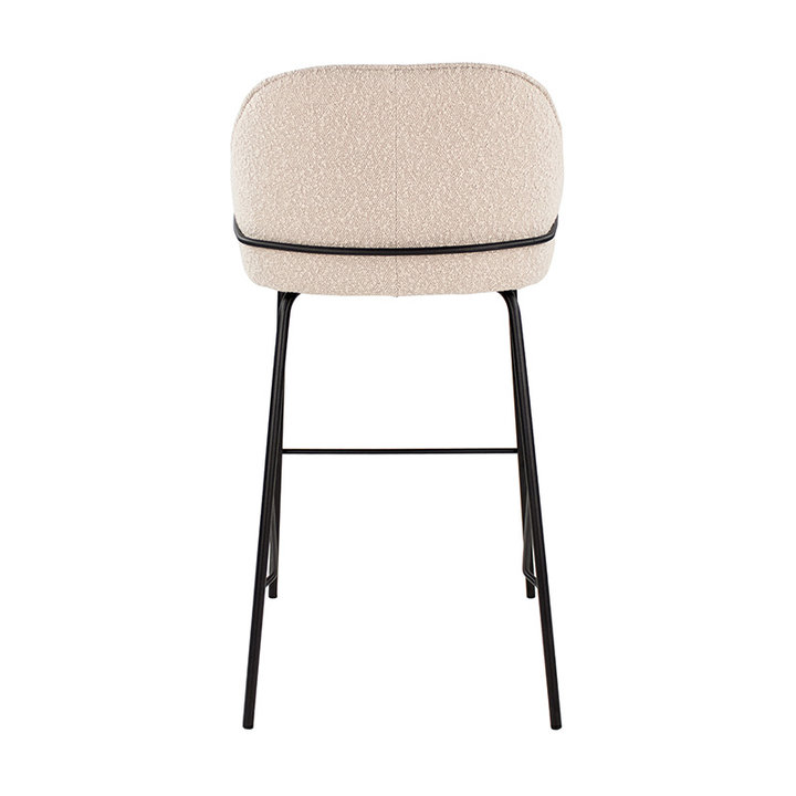 Barkruk - Sepp Beige| Comfortabel en stijlvol borrelen