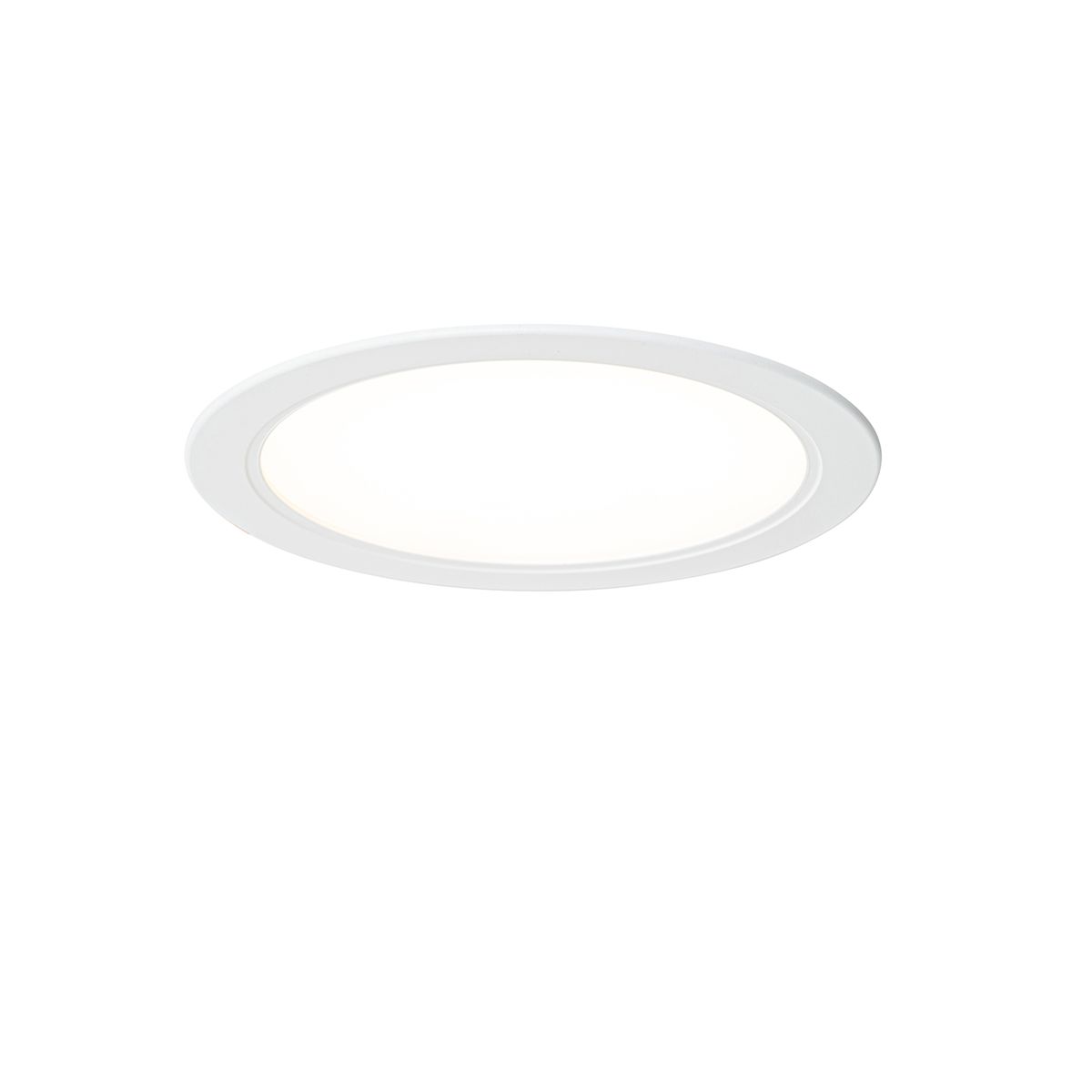 Inbouwspot wit 14,5 cm incl. LED 3-staps dimbaar in kelvin met dimswitch - Stephanie