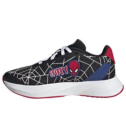 adidas Performance Sko - DURAMO SPIDER-MAN K - Sort/Hvid/R?d/Bl?