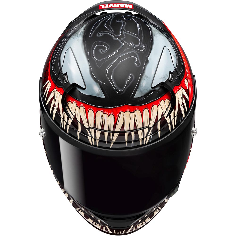 HJC - Casque RPHA 12 Venom 3 MC1SF / Noir / Rouge / Mat