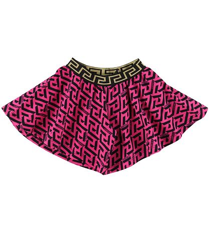 Versace Sweatshorts - Fuchsia m. Schwarz