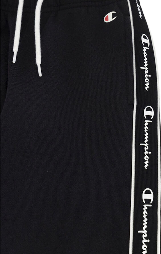 Champion Boys Tape Insert Light Fleece joggingbukser Sort