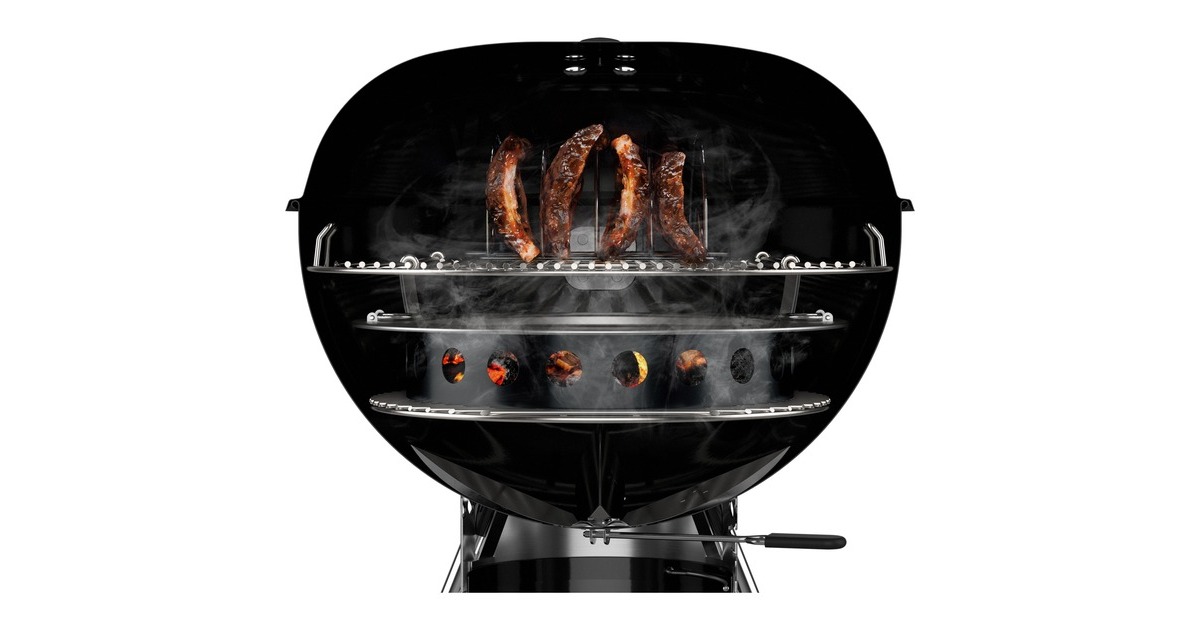WeberMaster-Touch GBS Premium SE E-5775 houtskoolbarbecue  (Zwart, Ø 57 cm)