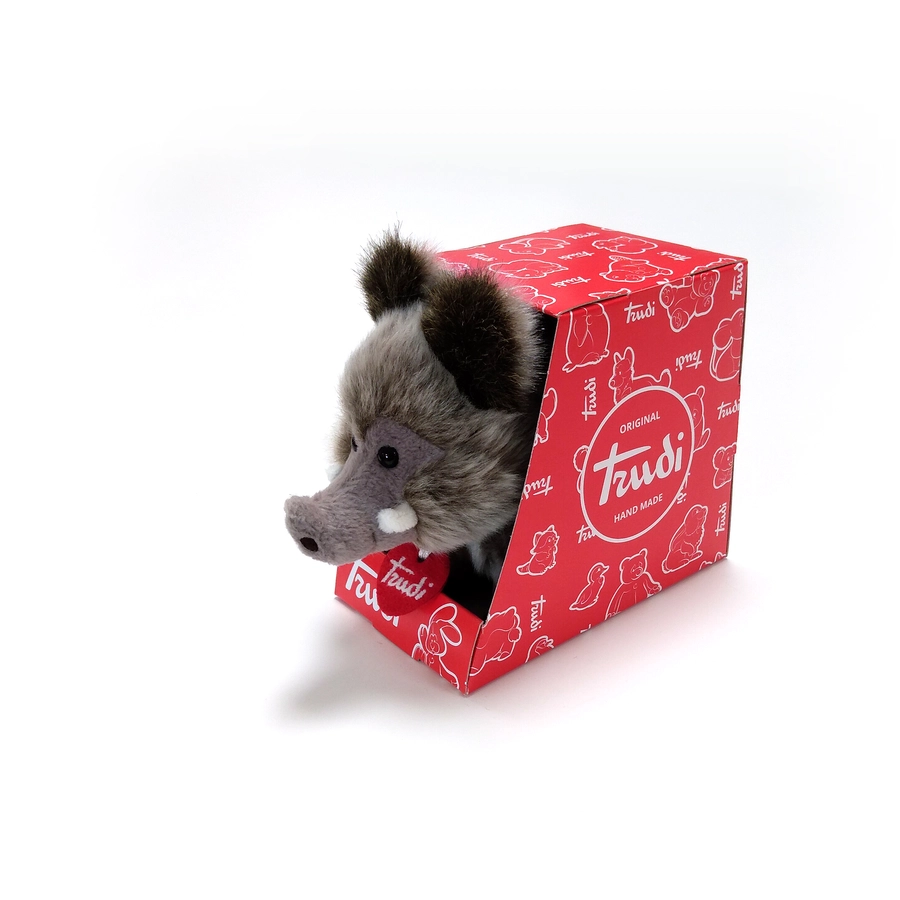 Trudi Trudini Plüschtier Wildschwein (Größe XS)
