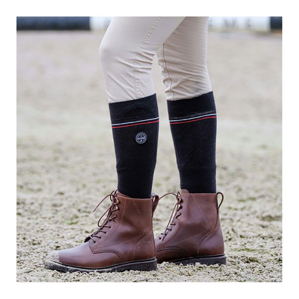 Equitheme CHARLY - Chaussettes noir