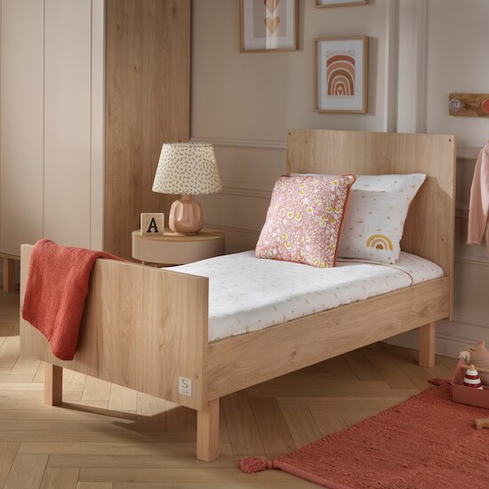 Solène Lit 70x140 évolutif   Beige cendré        70 x 140 cm   de               Sauthon Baby's Sweet Home
