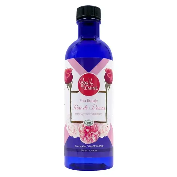Belle Oemine Eau Florale Bio Rose de Damas 200ml