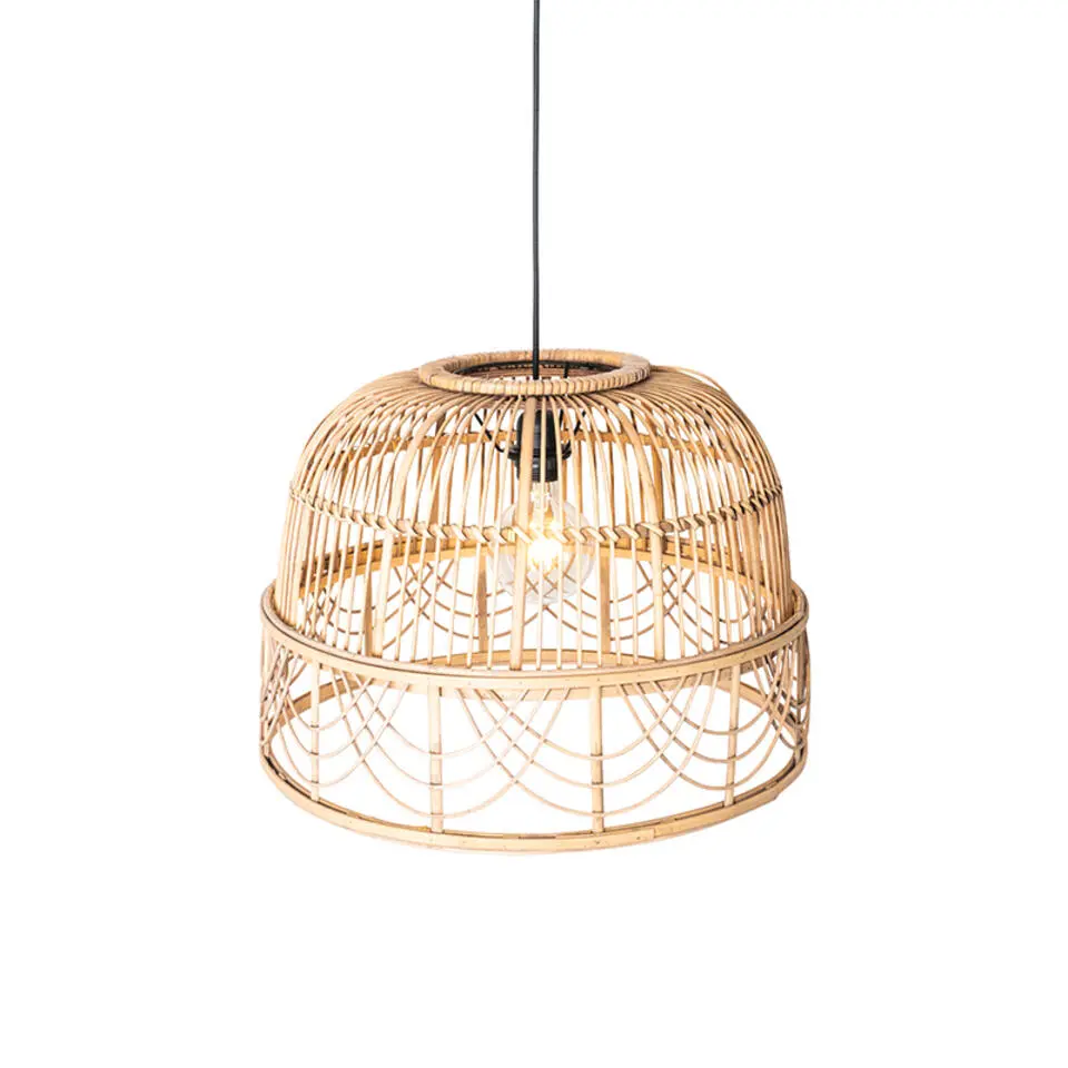 Qazqa hanglampen michelle bruin e27