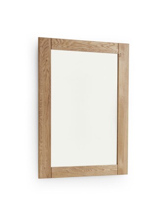 Wandspiegel JURIA 100 x 80 cm Eiche massiv