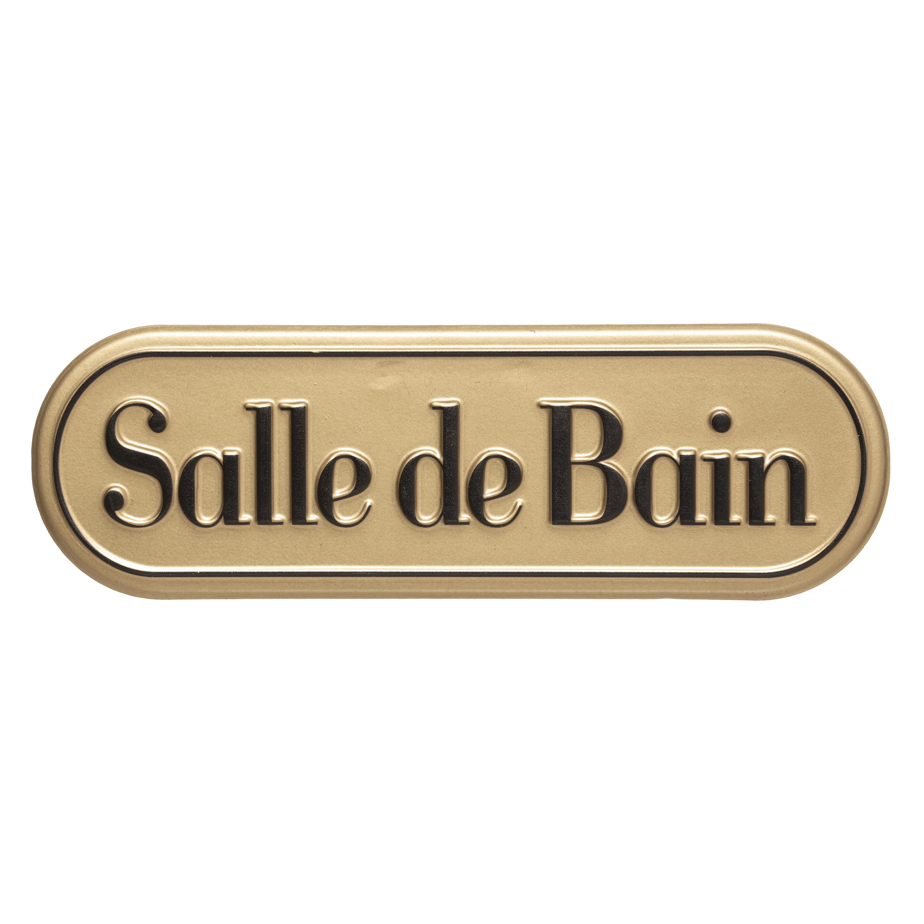 PLAQUE PORTE BECKY D.25X8CM