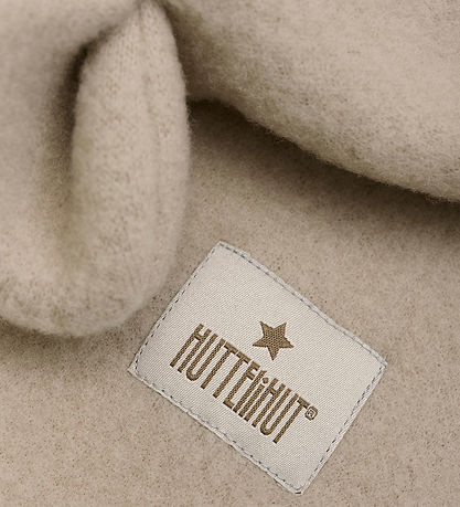 Huttelihut Elefanthue - Uldfleece - 1-lags - Camel Melange m. ?r