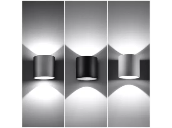 Sollux ORBIS 1 Applique Murale Light Up Down Blanc, G9