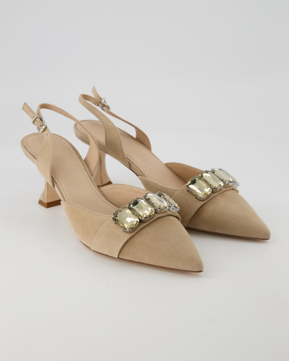 Kennel & Schmenger Lia Slingpumps in Beige