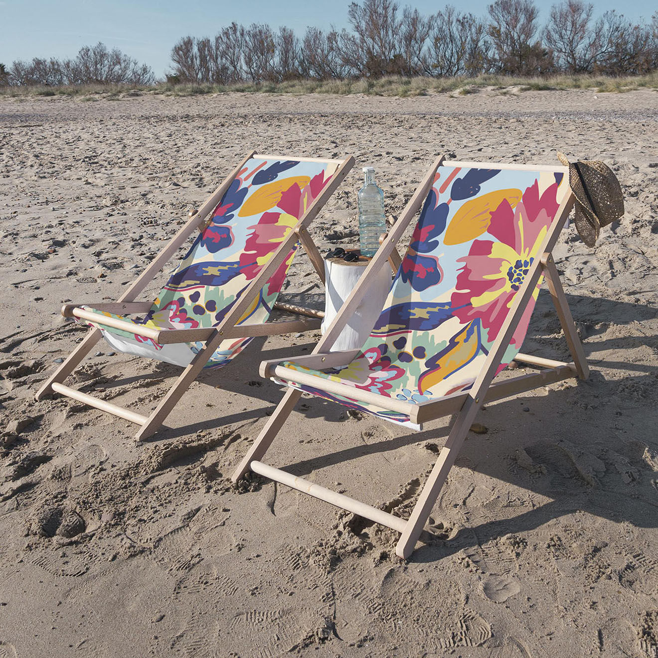 Tierra Bella Chilienne Colorful Flowers multicolore - 68x47x120 cm