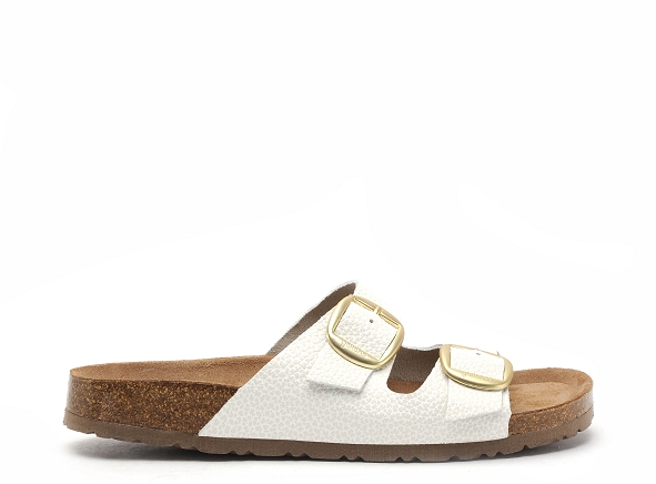Yokono mules et sabots plats femme granada 700 blanc