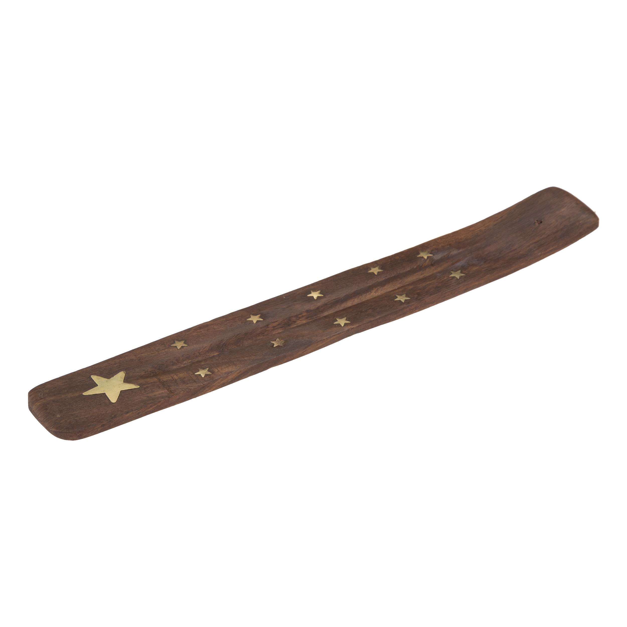 SUPPORT ENCENS BOIS 25.5X3.5CM