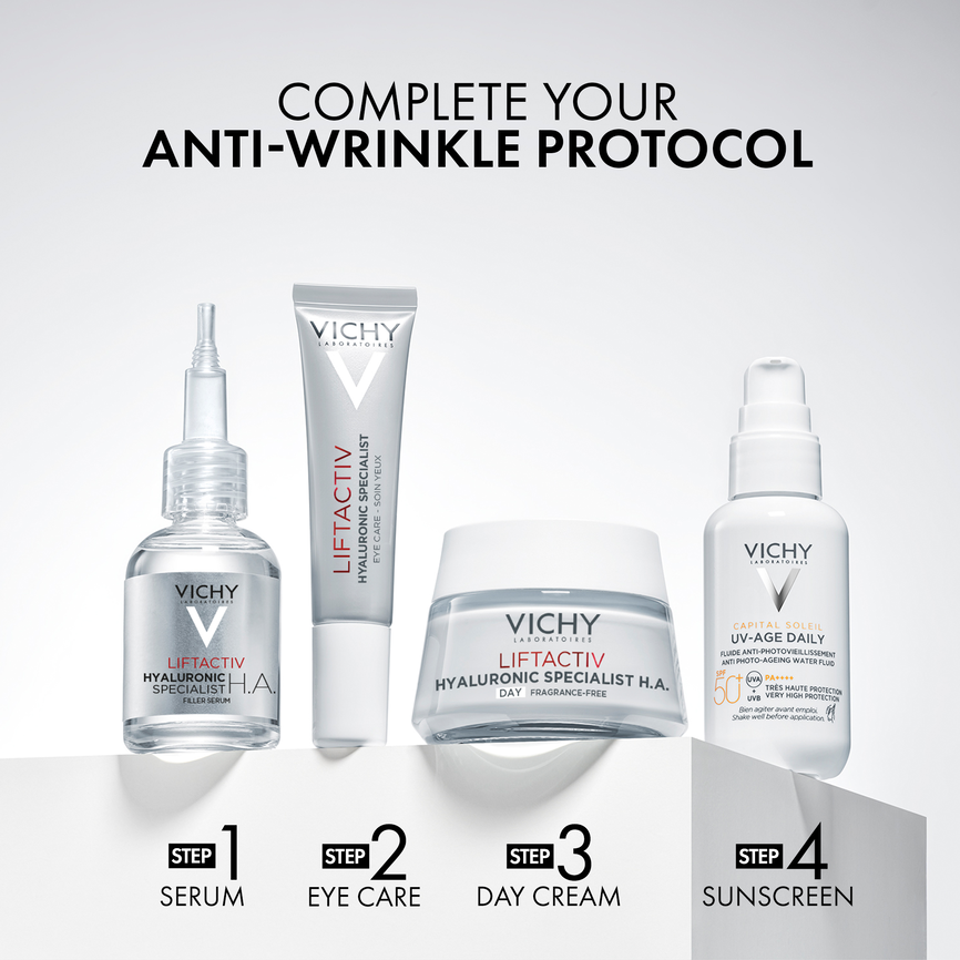 Vichy Liftactiv Hyaluronic Specialist H.A. dagkrem uten parfyme 50 ml