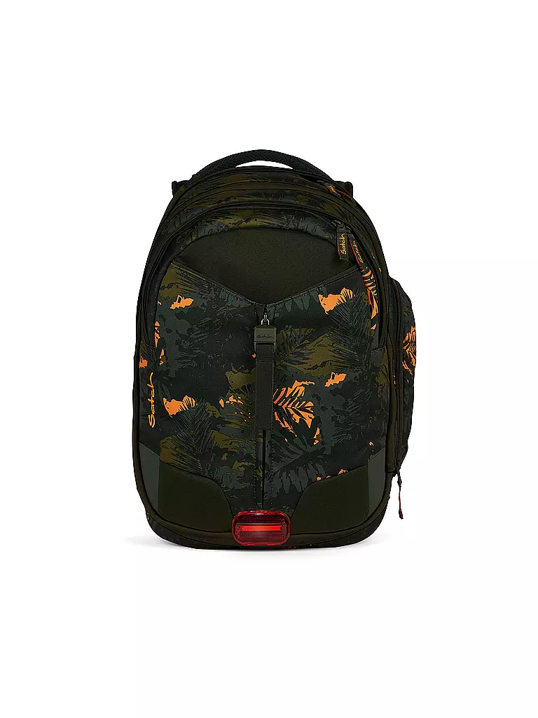 SATCH Schulrucksack Match Jurassic Jungle dunkelgrün