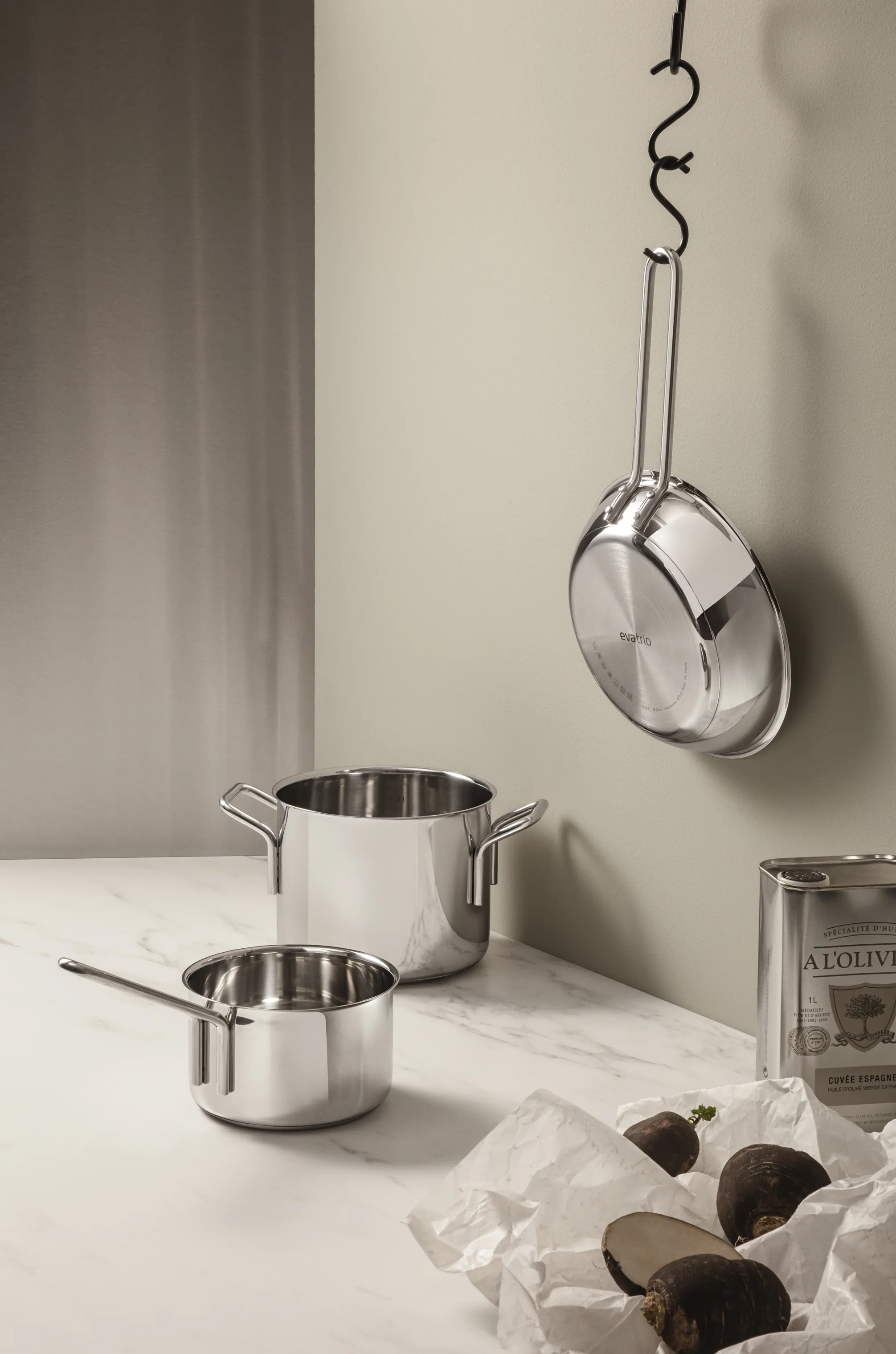 Eva Trio Stainless Steel Grydesæt - 3 dele