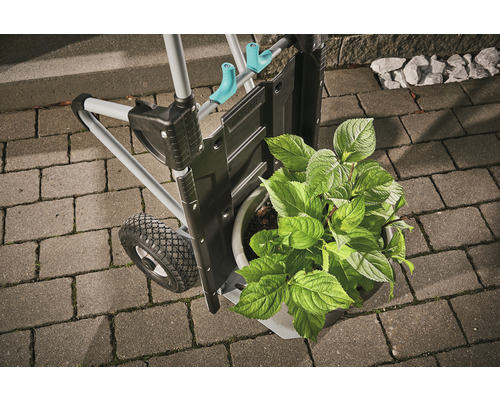 Wolfcraft TS2500 transportsysteem, 2-in-1 kruiwagen/steekwagen