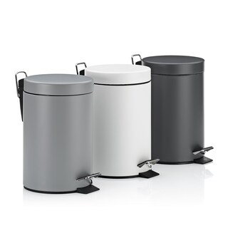 kela Kosmetikeimer MONACO 3 l Metall dunkelgrau