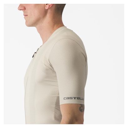 Maillot Manches Courtes Castelli Unlimited Pro Gris