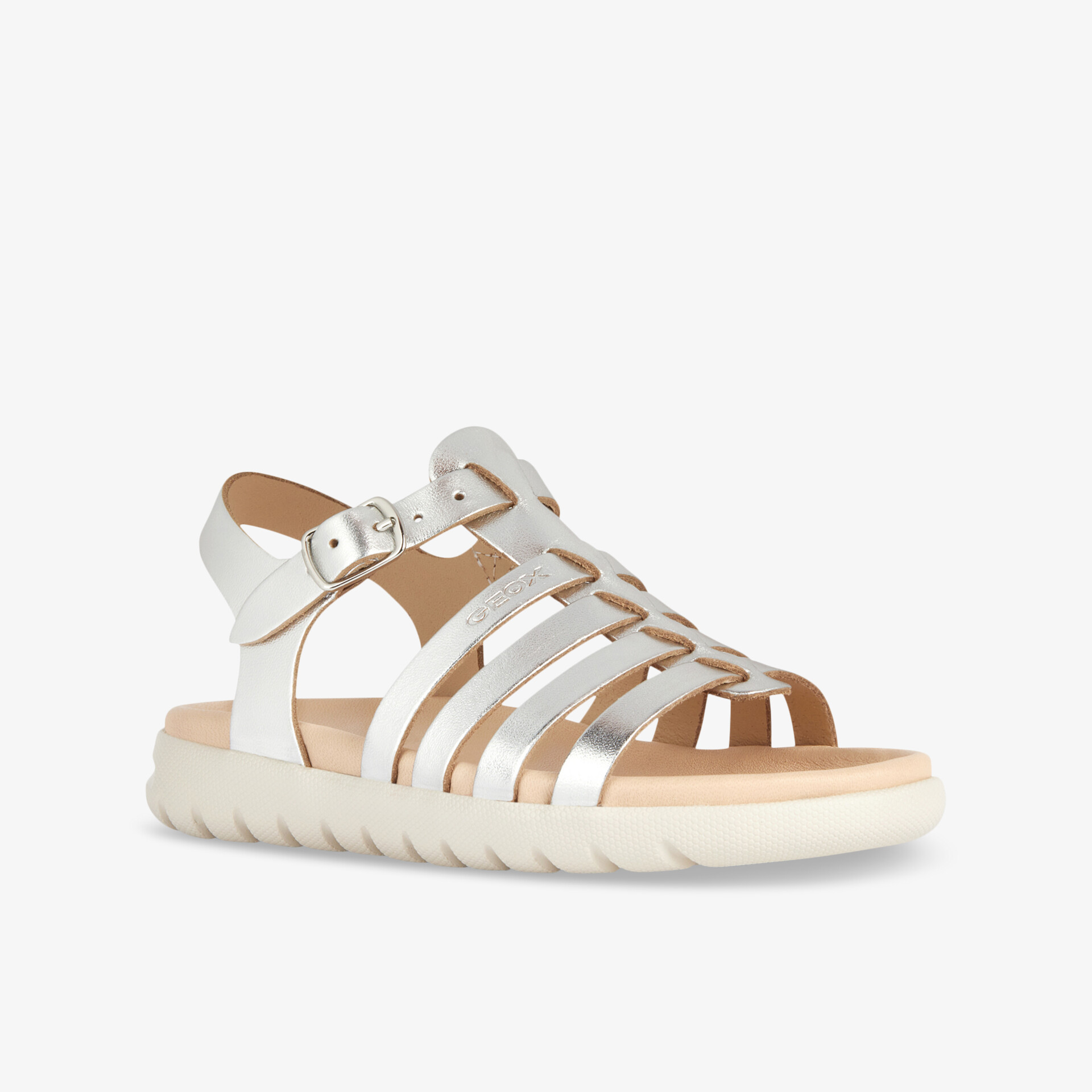 GEOX Kinder Sandalen silber