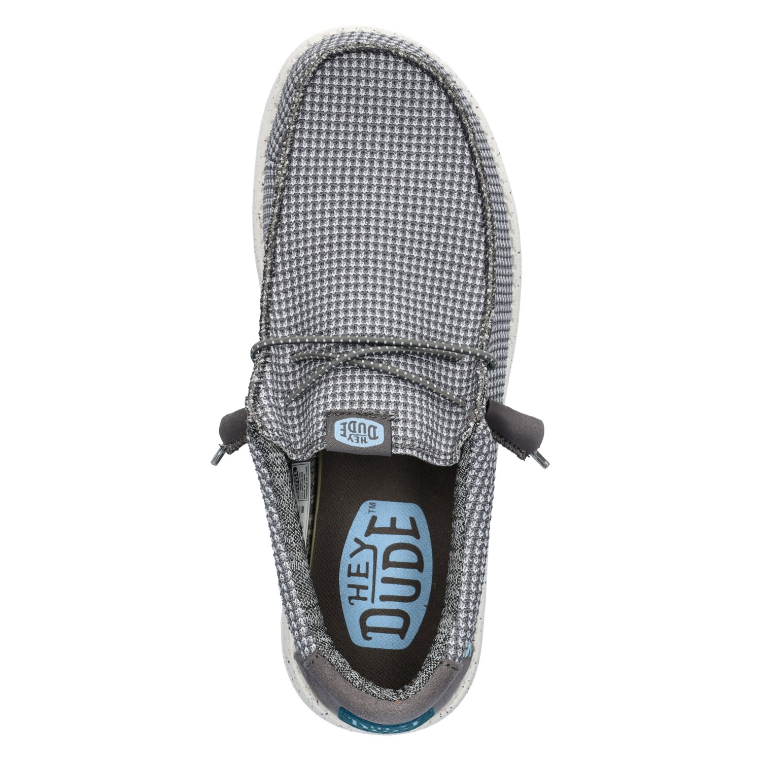 HEYDUDE Wally Sport Mesh heren instapschoen Hey Dude Grijs