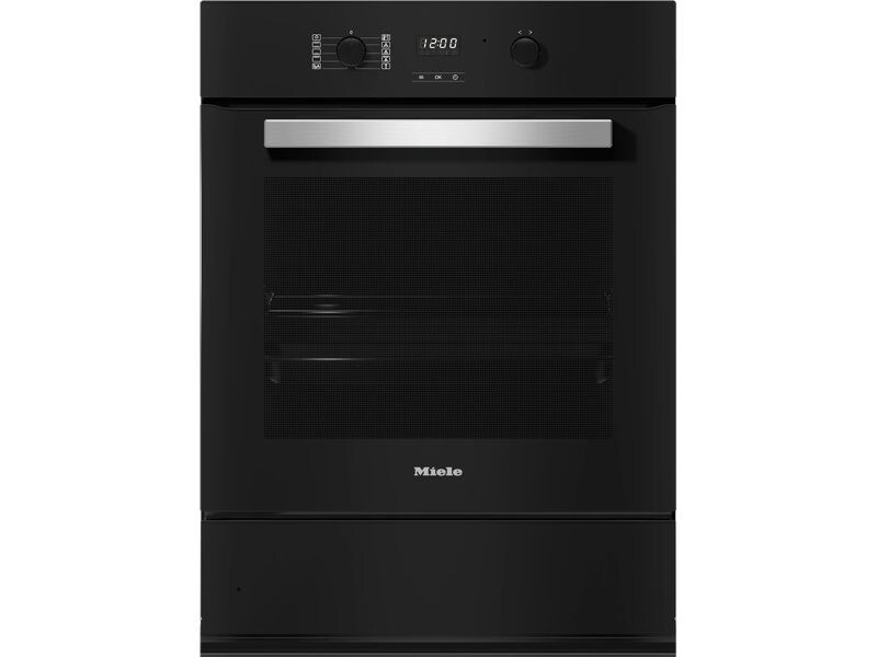 Miele Einbaudampfbackofen H 2456-55 B ACTIVE Schwarz A Backofen im modernen Design mit Timer und PerfectClean