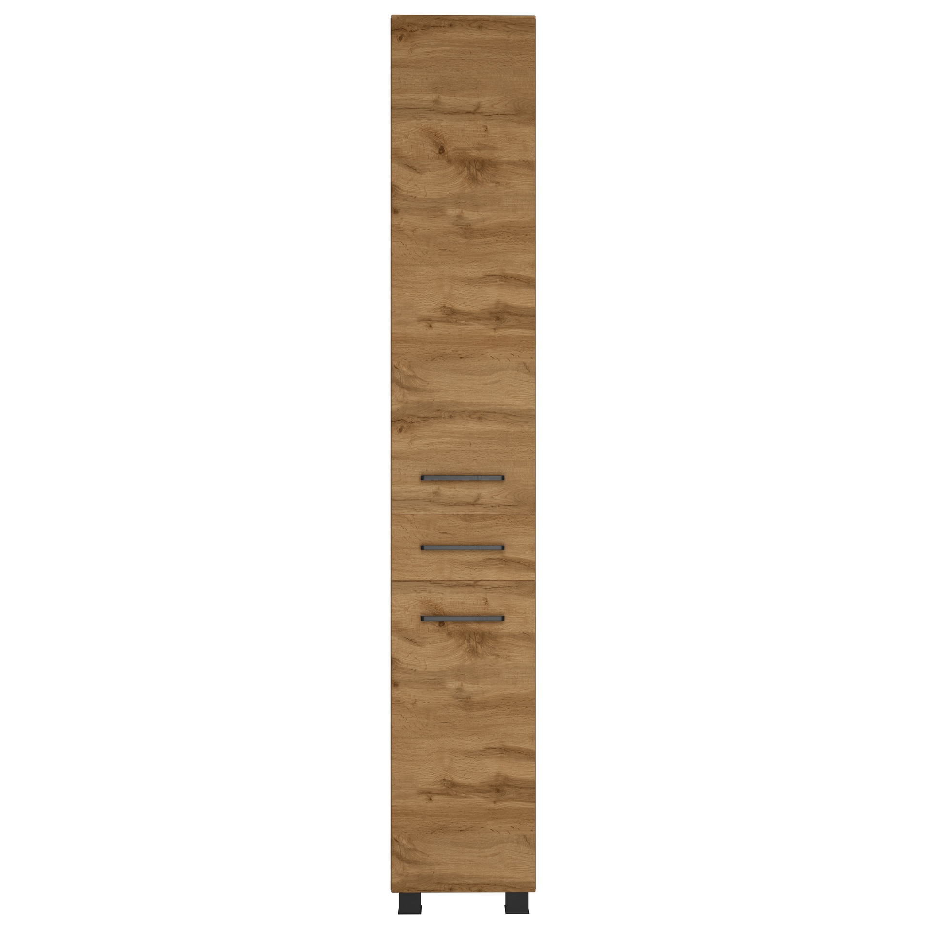 Seitenschrank Limburg braun B/H/T 30x180x35 cm