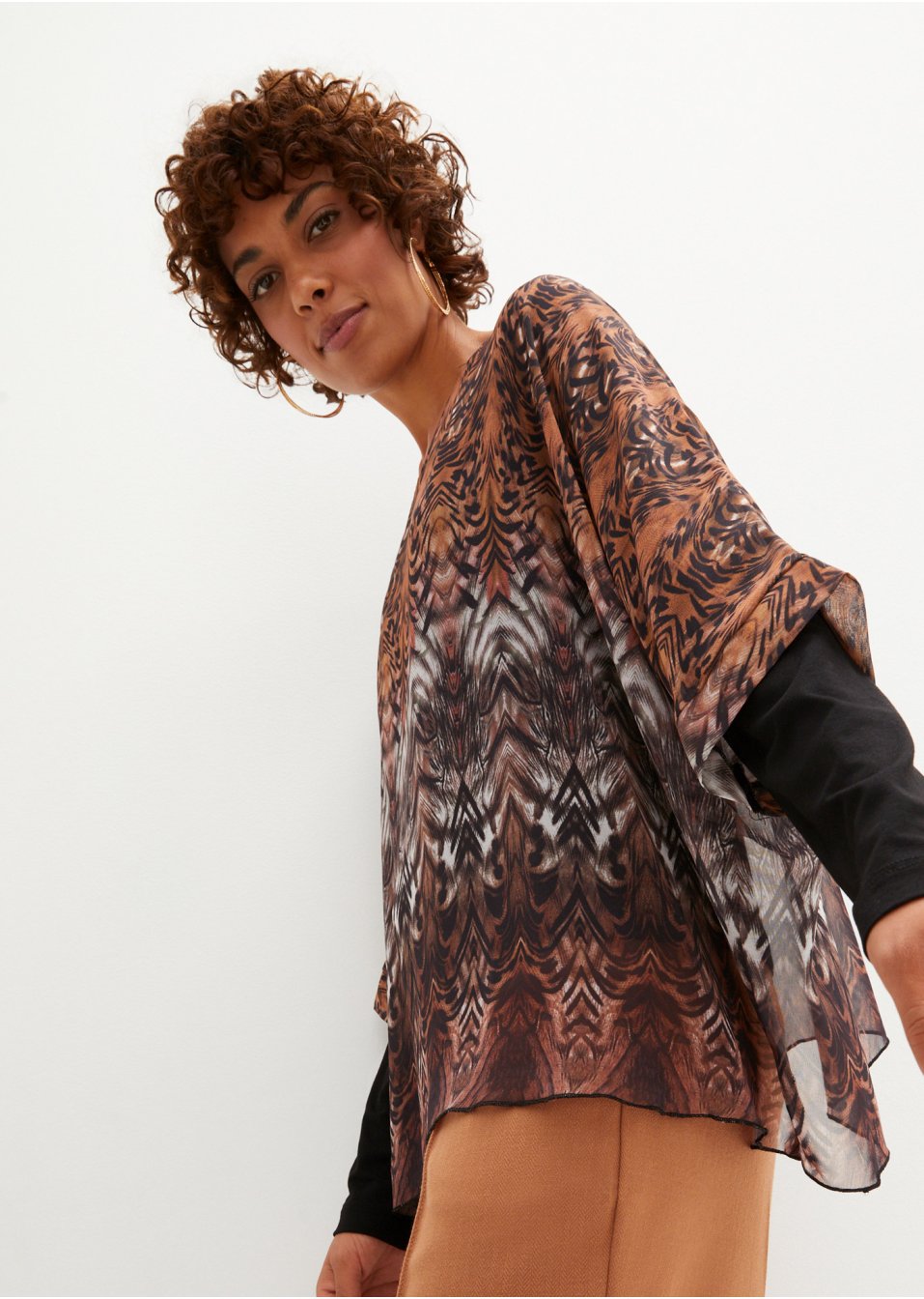 Tunique en chiffon