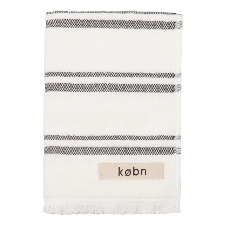 Købn Serviette de toilette en coton bio | Crème
