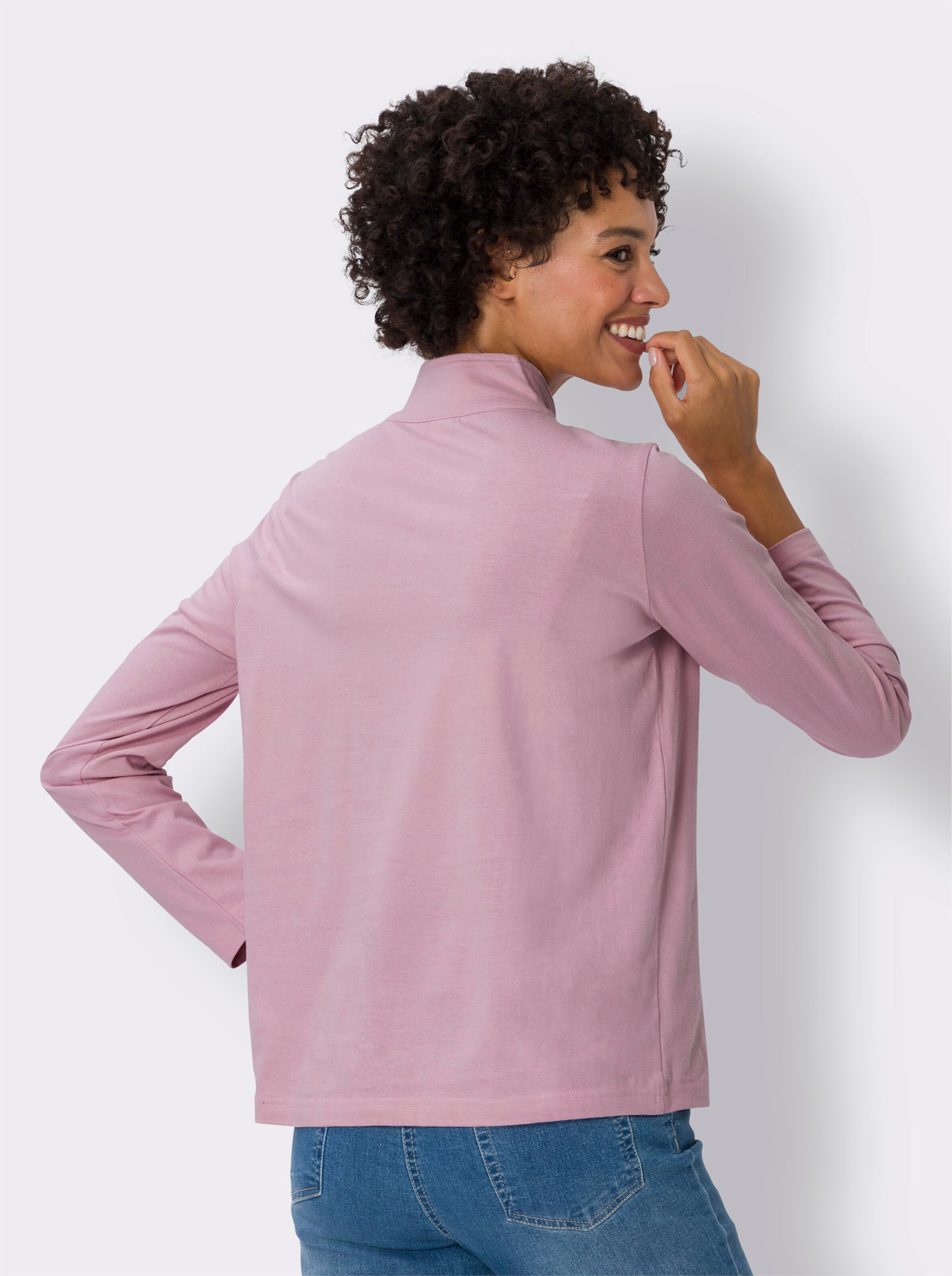 Stehkragenshirt