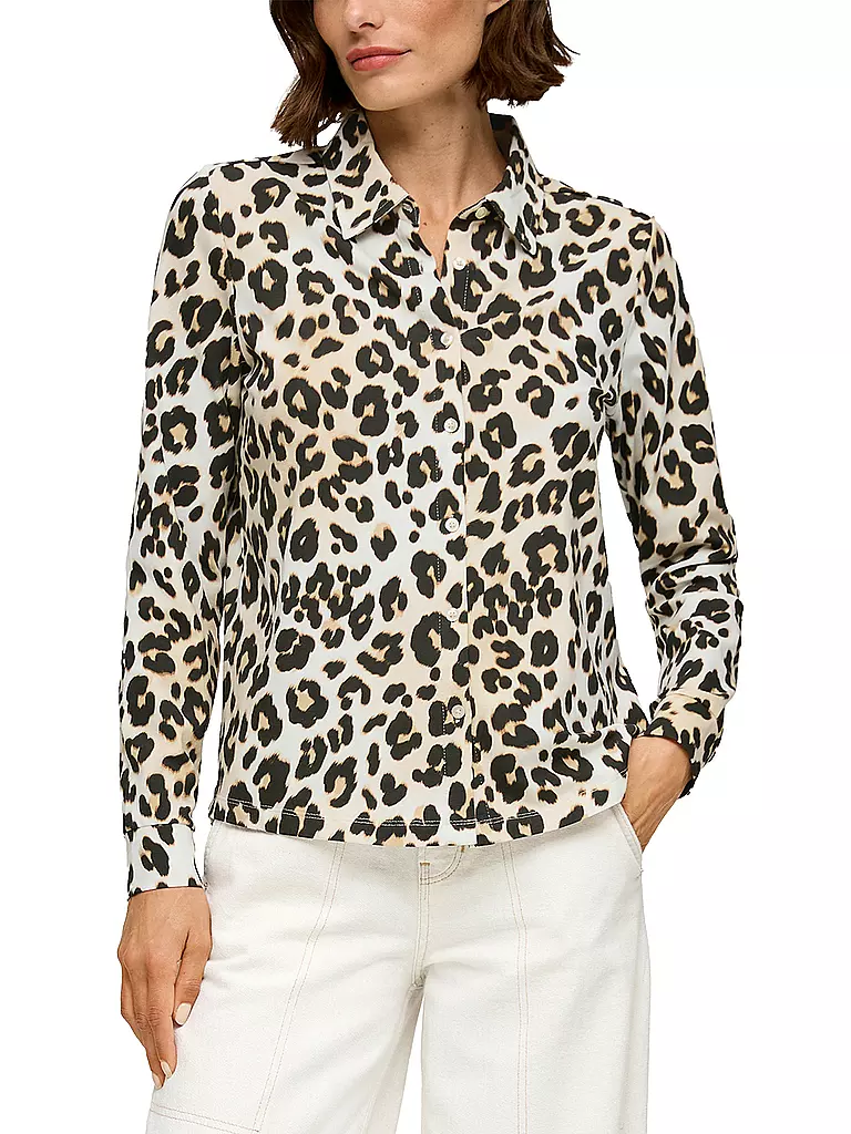 S.OLIVER Bluse  weiss