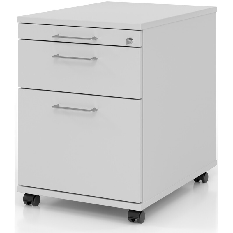 Rollcontainer Tarys-VAC, 2 Schubladen, 58 cm tief