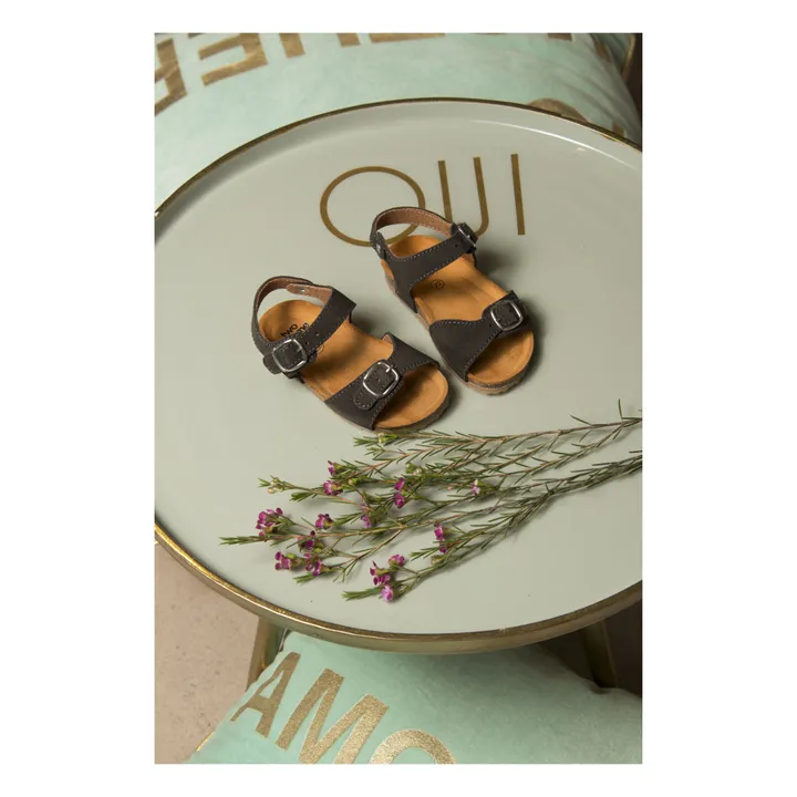 Pèpè Two Con Me - Sandales Boucles | Gris