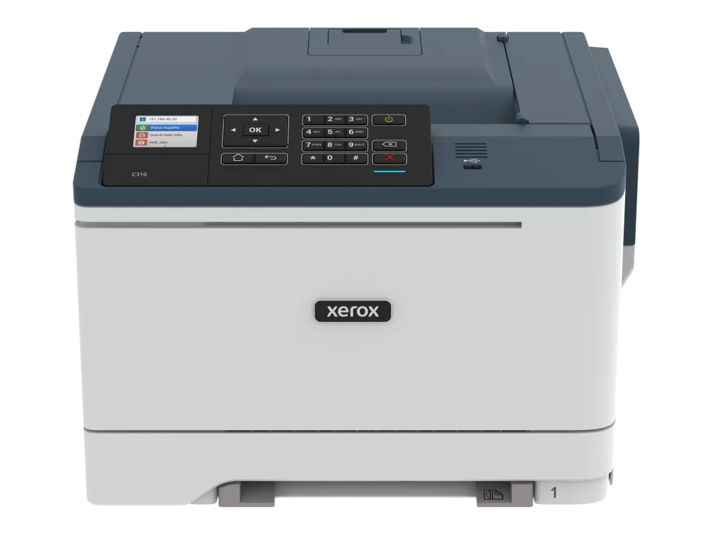 Xerox C310V_DNI - Printer - farve - Duplex - laser - A4/Legal - 1200 x 1200 dpi - op til 33 spm (mono) / op til 33 spm (farve) - kapacitet: 250 ark - USB 2.0, Wi-Fi(n), Gigabit LAN